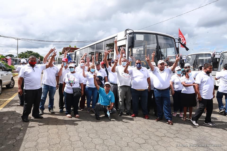 buseros sandinistas