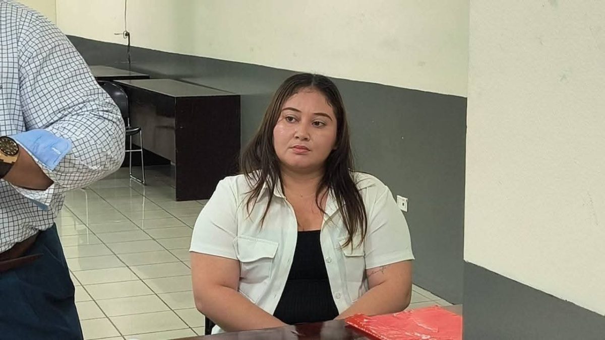 Heydi Carolina Vallejos Ortega en juicio por presunto homicidio de su esposo Lester José Ordoñez Díaz