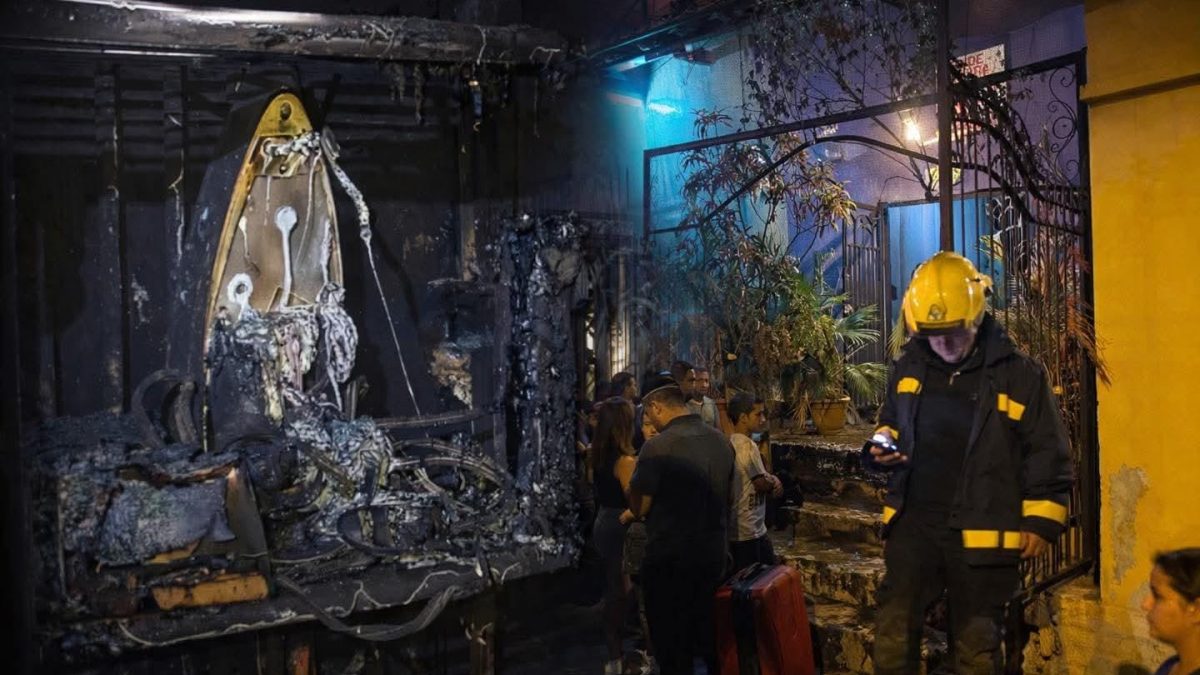 Un incendio cobra la vida de una persona adulta mayor en Granada. Foto: TV Estelí Canal/Facebook.