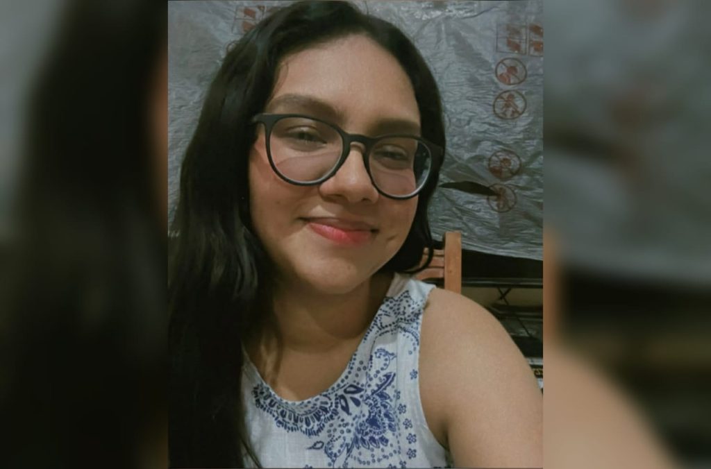 Carmen María González Selva, de 23, víctima de un accidente en la Carretera a Catarina, en Masaya. Foto: Carmenn/Instagram.