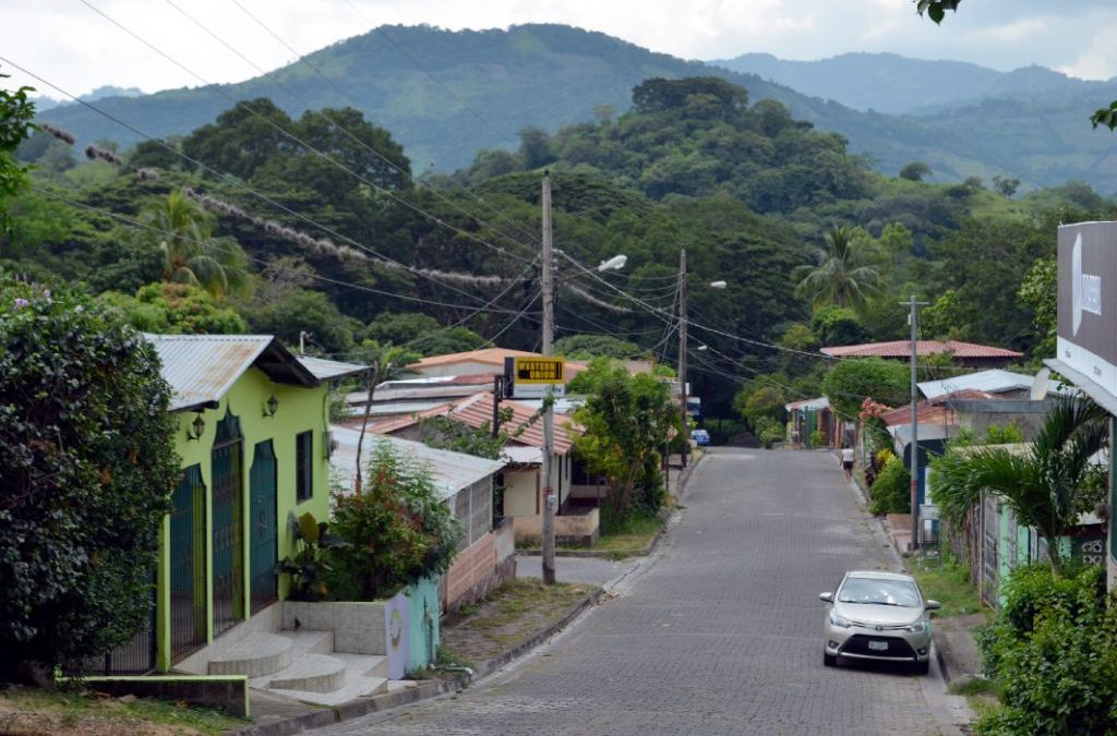 Una calle del municipio de San Lorenzo, en Boaco. Foto: Mapa Nacional de Turismo.