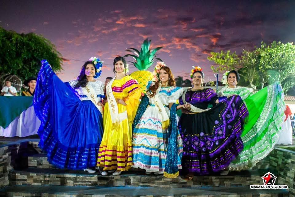 Candidatas a reinas de fiestas tradicionales y culturales 2026 en La Concha. Foto: Alcaldía de La Concepción/Facebook.