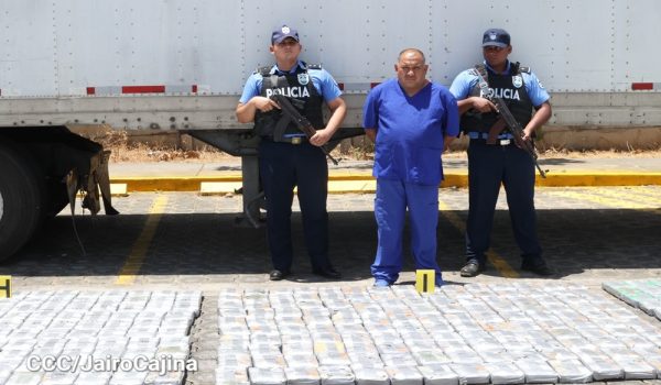 Dictadura responde a EE.UU. con la incautación de una tonelada de cocaína en Peñas Blancas