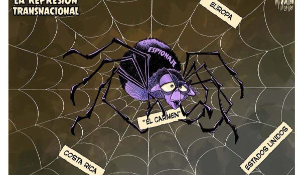 Caricatura 12/03/2026 / Telaraña de espionaje