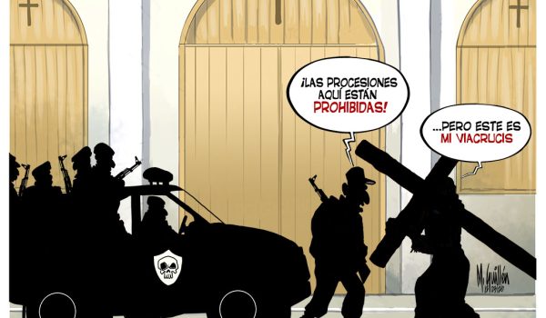 Caricatura 13/03/2026 / La prohibición de Semana Santa