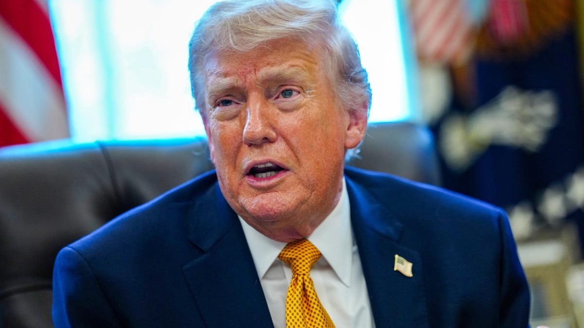 El presidente de Estados Unidos, Donald Trump. EFE/Aaron Schwartz