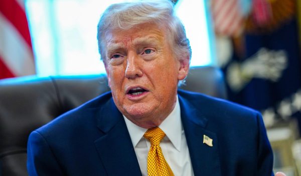 El presidente de Estados Unidos, Donald Trump. EFE/Aaron Schwartz