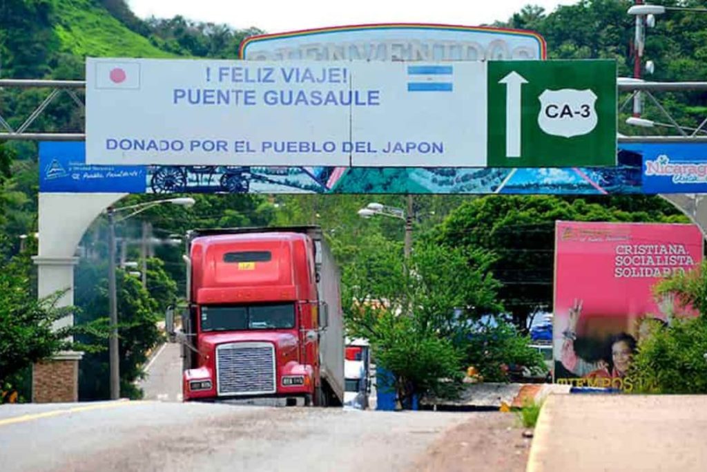 Puesto Fronterizo El Guasaule. Foto: Tomada de internet.