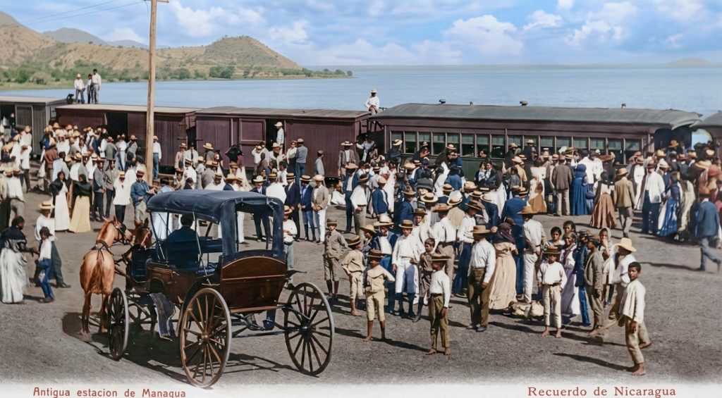 La antigua estación del ferrocarril de Managua