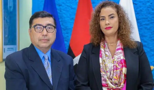 Reyna Rueda y Enrique Armas, alcaldesa y vicealcalde de Managua. Foto: Tomada de medios oficialistas