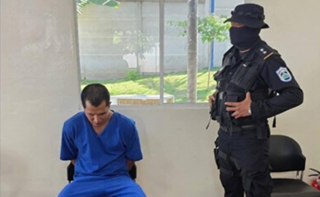 Jackson Alexander Hernández Hernández, de 27 años, admitió la culpabilidad en el accidente que murió una niña de 5 años, en Ticuantepe. Foto: Canal 10/facebook.