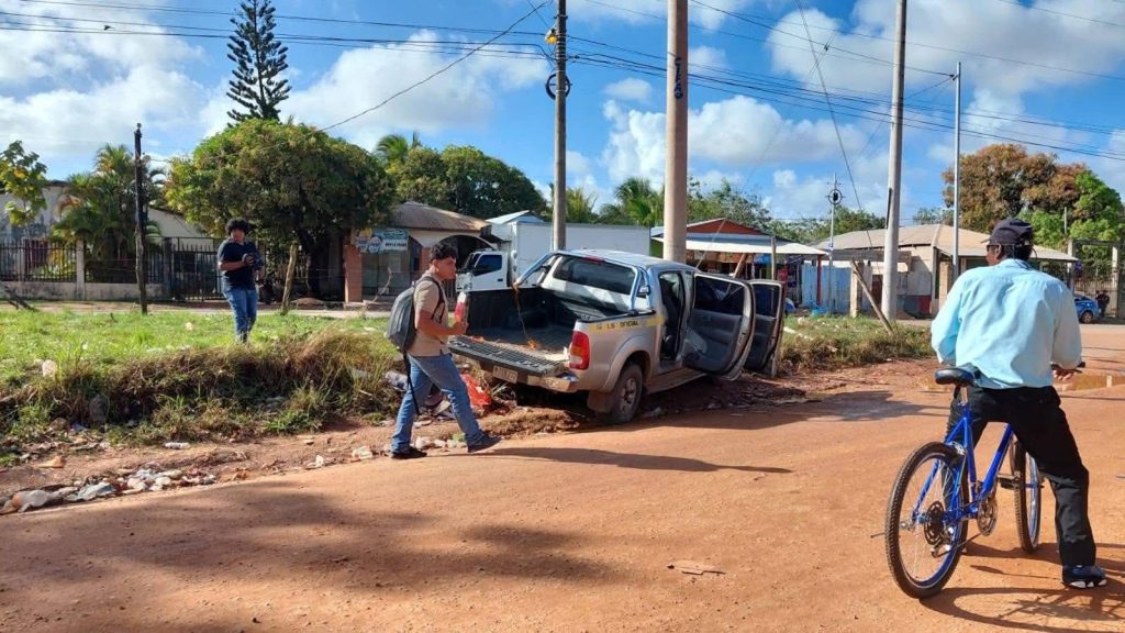 Accidente en que murió el conductor Santiago Francis Hernández, de 60 años