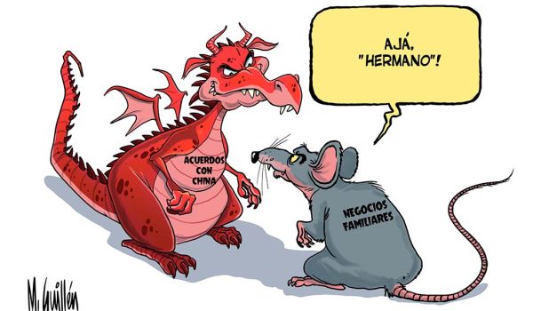 Caricatura 10/03/2026 / Negocios con China