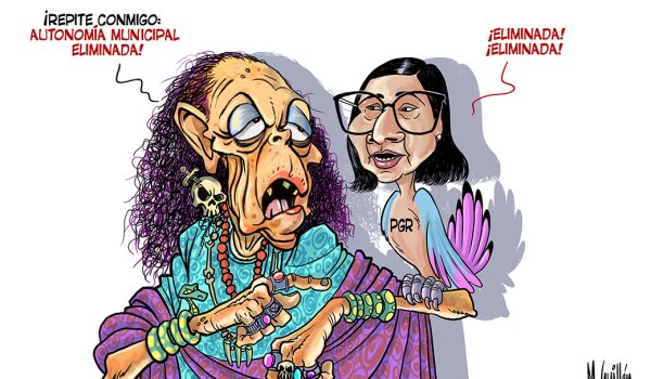 Caricatura 26/03/2026 / A ver lorita, repite conmigo…