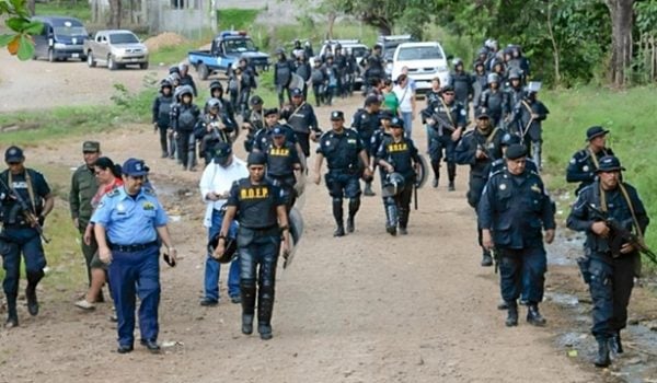 Los campesinos de El Tule sufrieron, desde marzo de 2014, una especie de ensayo de la represión que los Ortega Murillo desataron después en contra de todo el pueblo a partir de abril de 2018. LA PRENSA/ ARCHIVO