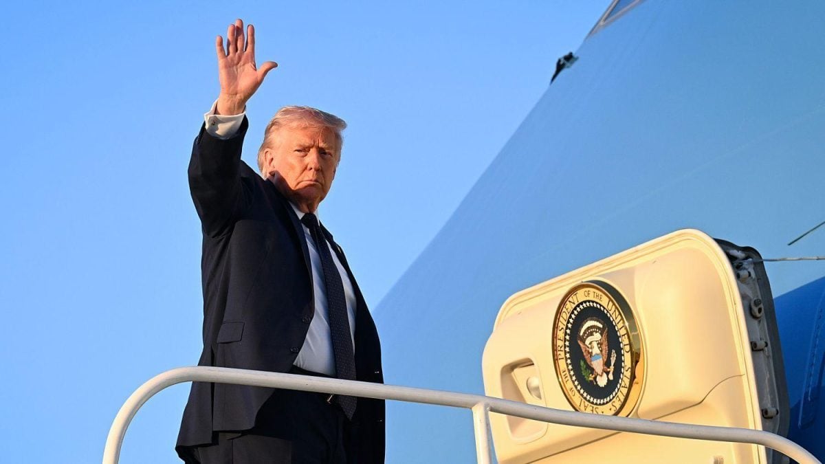 El presidente de Estados Unidos, Donald Trump, aborda las implicaciones de la guerra en Irán. Foto: BBC Mundo