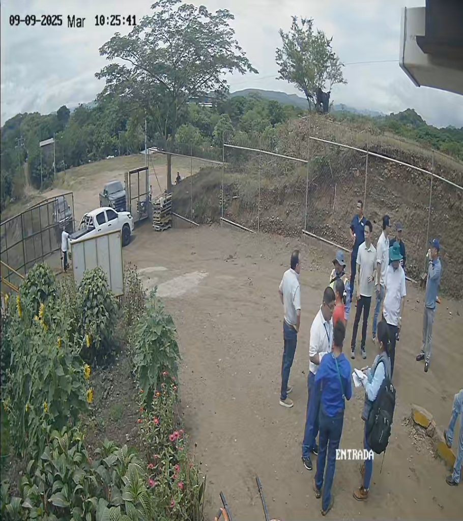 Imágenes del día de la toma ilegal del plantel del BHMB Mining en el norte de Nicaragua