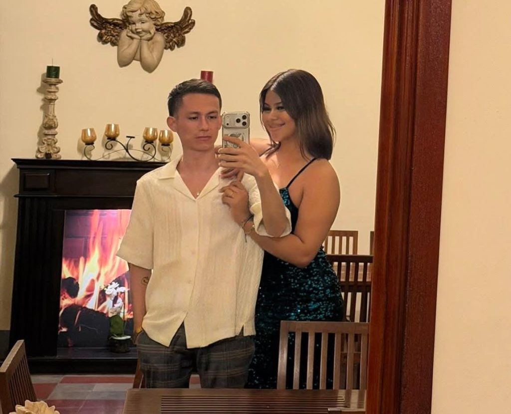 La Rubia junto a su novia conocida como La Jenny