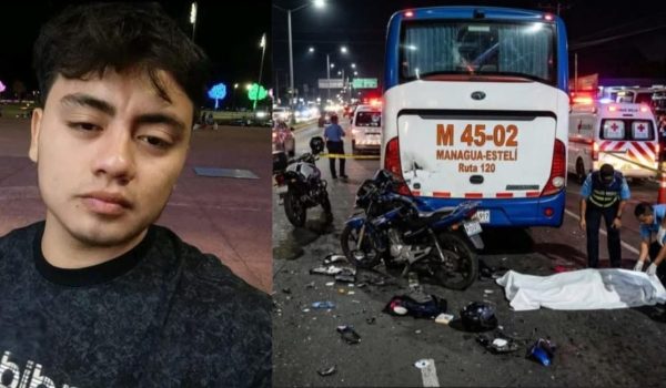 Motociclista muere arrollado por un autobús después de chocar contra una camioneta
