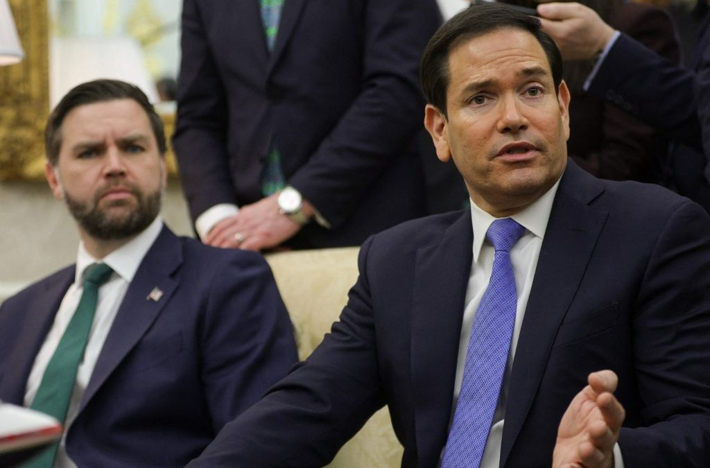 rubio ee.uu. jd vance trump
