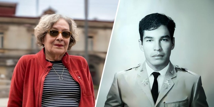 La feminista Sofía Montenegro, a la izquierda, y su hermano, el guardia nacional Franklin Montenegro, a la derecha. LA PRENSA/ ARTE
