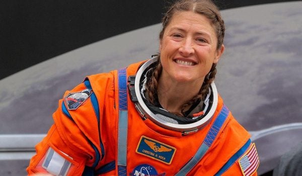 Getty Images 13 años después de ser seleccionada para convertirse en astronauta, Koch está realizando su sueño de infancia de viajar a la Luna.