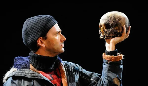 Getty Images David Tennant como Hamlet.
