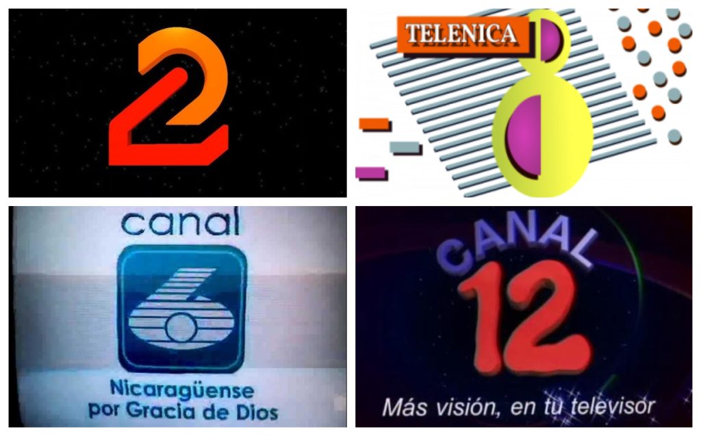 La televisión nicaragüense a inicios de los años 90 era limitada.