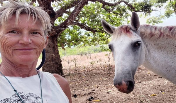 Berit Funke, rescatista de animale. Foto: Tomada de redes sociales