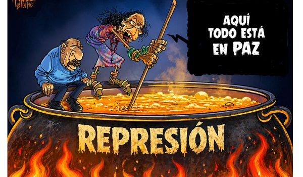 Caricatura 24/04/2026 / La Paz de su caldero
