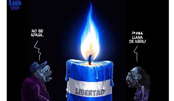 Caricatura 21/04/2026 / La llama de Abril