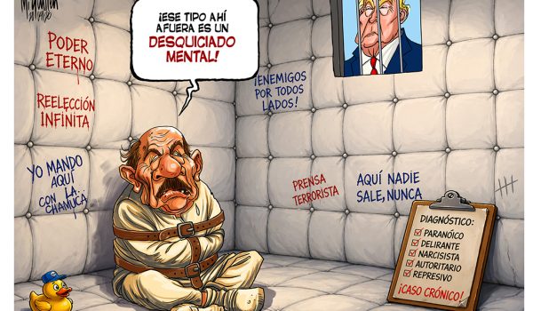 Caricatura 22/04/2026 / El desquiciado