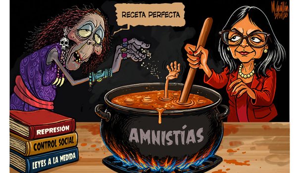 Caricatura 25/04/2026 / Recetas de amnistía