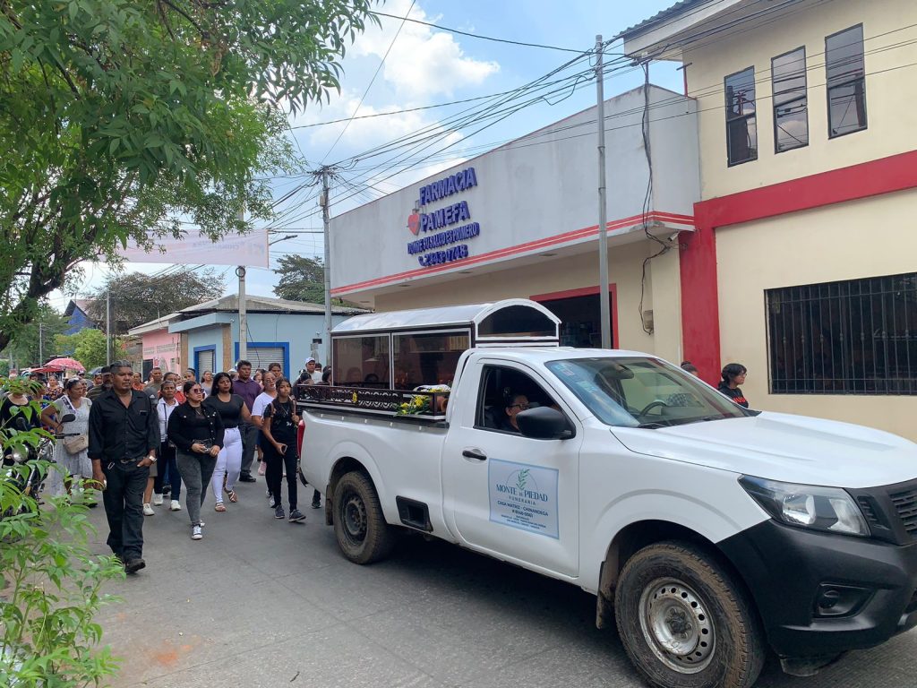 Entierro de Marvin Antonio Flores. Foto: Cortesía