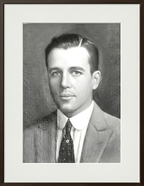 Un retrato de Carlos Francisco Pellas Vivas (1887-1927), primogénito de Alfredo Francisco Pellas Canessa