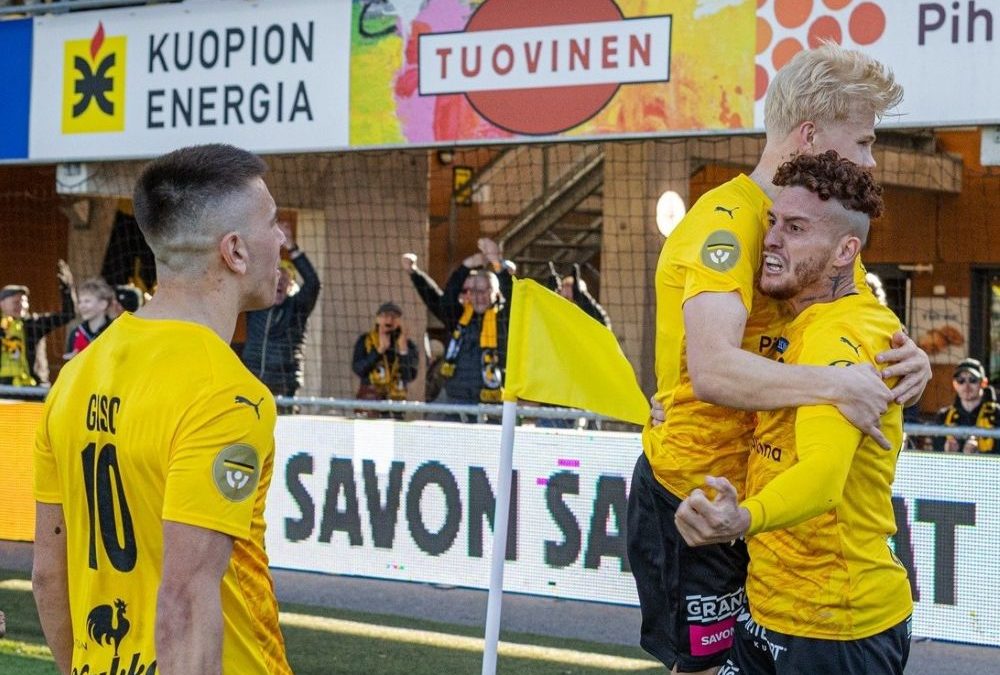 Jaime Moreno pasa un gran momento goleador con el KuPS de la Primera División de Finlandia