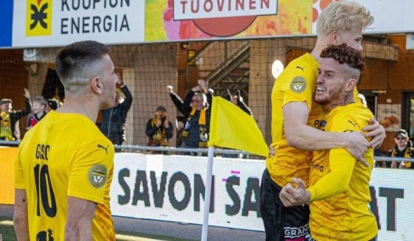Jaime Moreno pasa un gran momento goleador con el KuPS de la Primera División de Finlandia