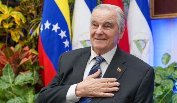 El exembajador de Venezuela y ahora nacionalizado nicaragüense, José Francisco Javier Arrúe de Pablo. Foto: medios oficialistas.