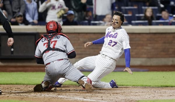 Mark Vientos, jugador de los Mets de Nueva York