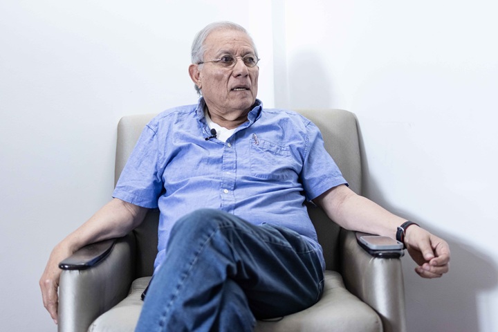 Vargas está exiliado en Costa Rica, sufriendo problemas del corazón, pero espera regresar a Nicaragua en este 2026. LA PRENSA/ ÓSCAR NAVARRETE