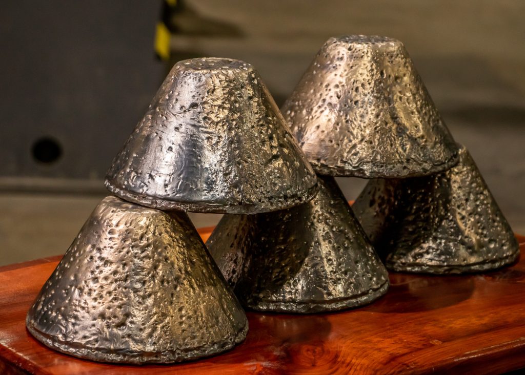 Minería. Oro extraído de la Mina San Albino, Nueva Segovia-Nicaragua