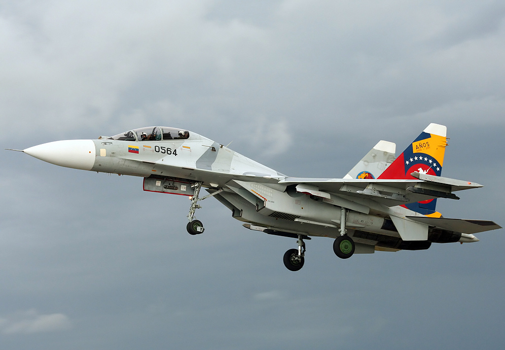 Venezuela compró a Rusia al menos Sukhoi_SU-30MK2- Venezuela fue el principal comprador de armamento ruso en la región. WIKIMEDIA COMMONS