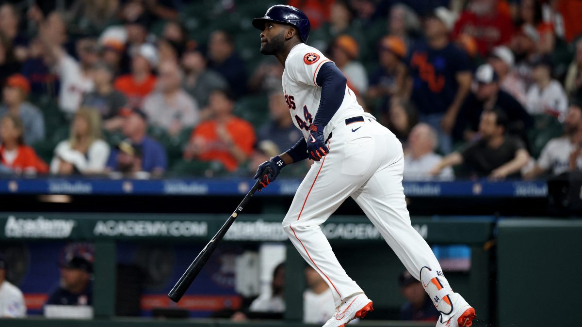 El cubano Yordan Álvarez, una pieza clave en los Astros de Houston. AFP /Kenneth Richmond.