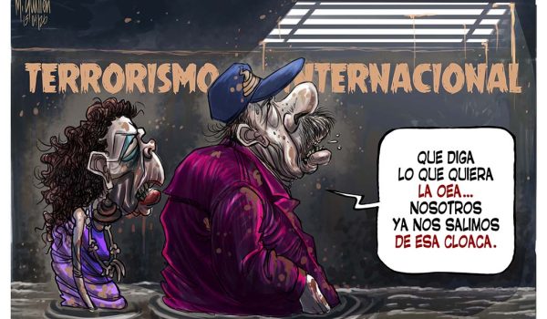 Caricatura 16/04/2026 / la cloaca internacional