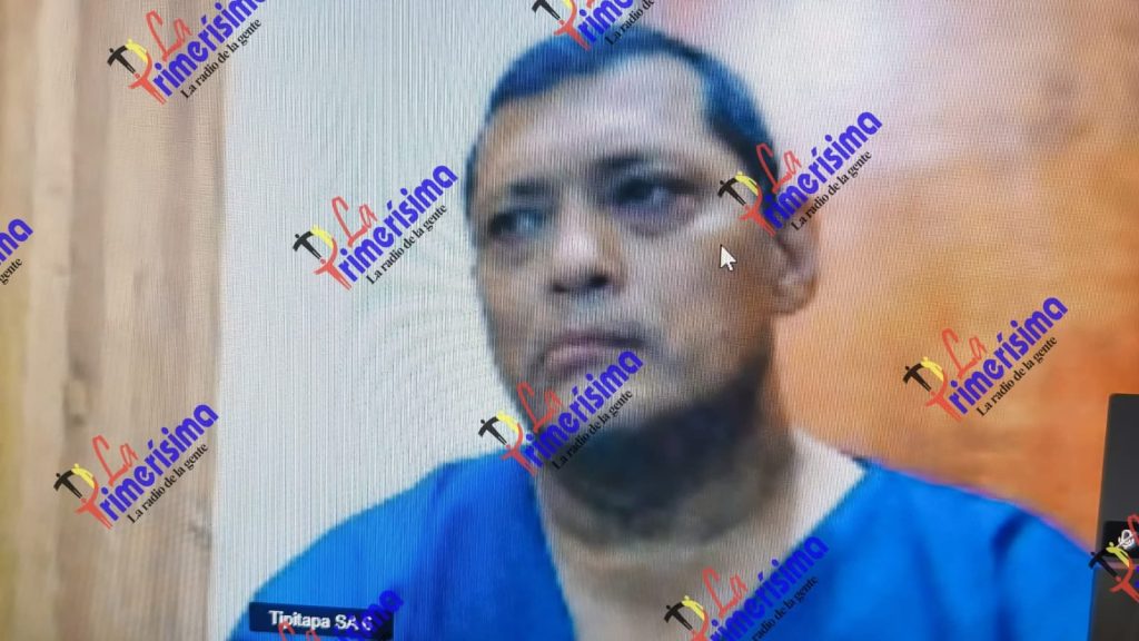 Francisco José Barrera Rojas, es el conductor del microbús que arrolló a madre e hijo en Batahola Sur, en Managua. Foto: La Primerísima.