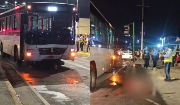 Accidente en Managua: ruta 168 arrolla mortalmente a pareja en moto