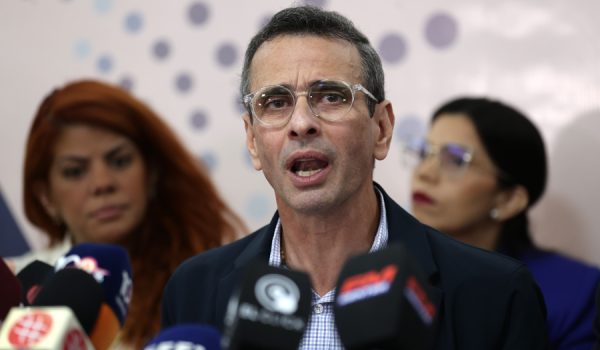 Diputado opositor Henrique Capriles rechaza que Venezuela pague defensa de Maduro en EE. UU.