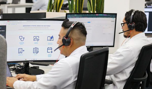 Sala en la que se gestiona el novedoso sistema de salud. Foto: BBC Mundo