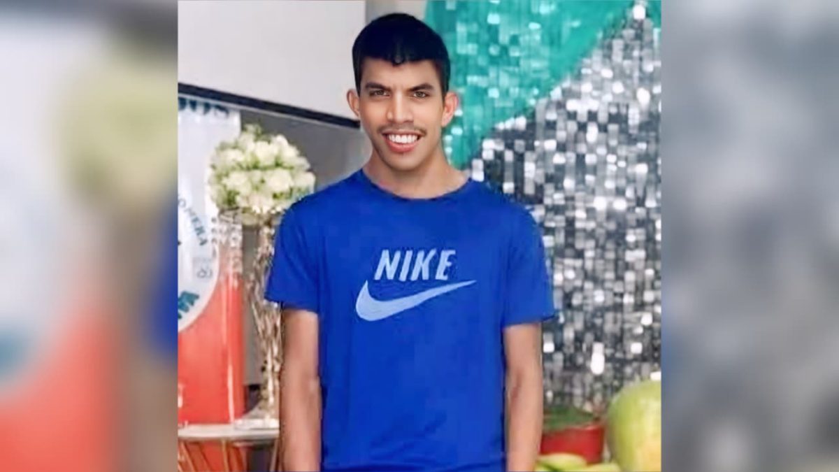 Osman Ernesto Parajón García, de 25 años, es el joven con discapacidad intelectual que murió arrollado por una cisterna en Tipitapa. Foto: radio La Primerísima.