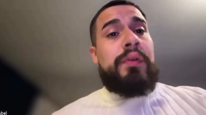 Abel Castro, el padre nicaragüense del niño Alexander. LA PRENSA/ REPRODUCCIÓN DE VIDEO